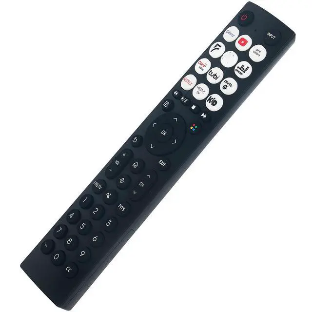 Alt view image 4 of 5 - Voice Replacement Remote Control Applicable for Hisense Smart Vidaa TV 43A6GV 50A6GV 55A6GV 58A6GV 65A6GV 65A6KV 43A6KV 50A6KV 55A6KV 70A6KV 58A6KV 75A6KV