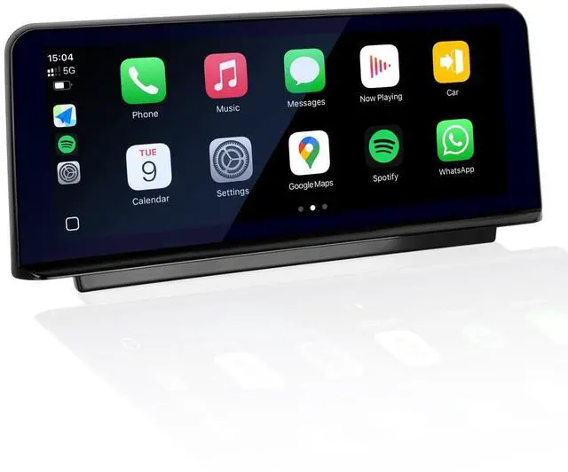 Main image of PEMP Blue Anti-Glare HD Linux Screen for BMW F30 F31 F32 F33 F34 F35 F20 F21 F22 NBT CIC 2012-2017, Support Wireless CarPlay Android Auto Using car OEM Bluetooth for Calls and Music