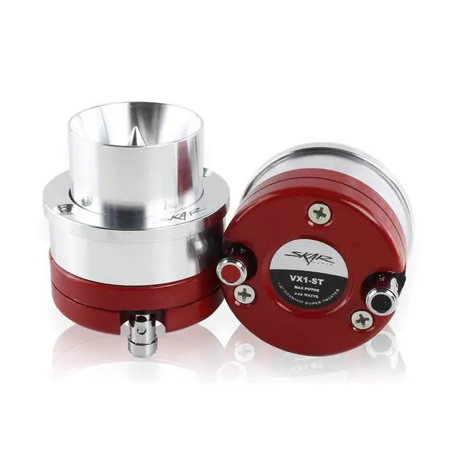 Alt view image 2 of 4 - Skar Audio VX1-ST 1-Inch 480 Watt Neodymium High Compression Bullet Super Tweeters, Pair