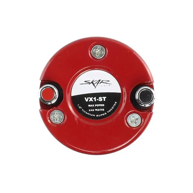Alt view image 4 of 4 - Skar Audio VX1-ST 1-Inch 480 Watt Neodymium High Compression Bullet Super Tweeters, Pair