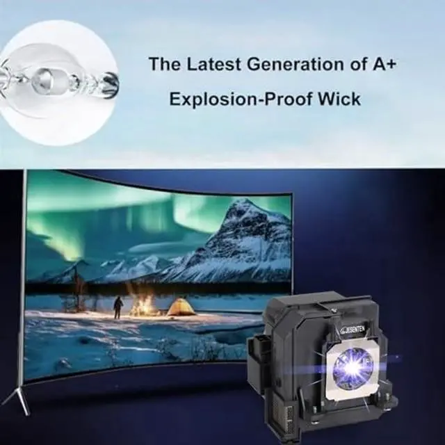 Alt view image 5 of 5 - G JESENTEN Projector Lamp with Housing Compatible with Epson ELPLP91/V13H010L91 PowerLite Home Cinema 695Wi 685Wi 680 685W 685Wi EB-680 EB-680S EB-685W EB-685Wi EB-685Ws EB-695Wi