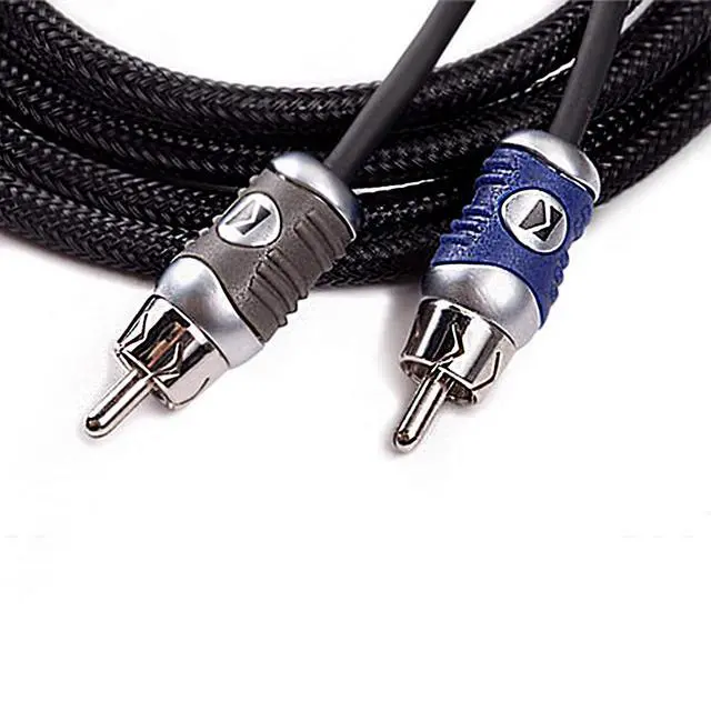 Alt view image 3 of 3 - KICKER 46QI46 Q-Series 4-Channel RCA Interconnects, 6.0 Meter