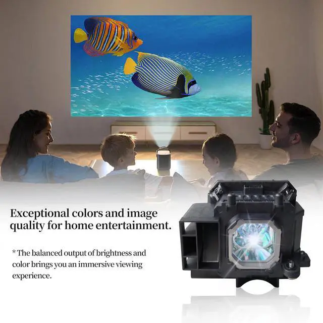 Alt view image 5 of 5 - SORNEICDR NP17LP Replacement Projector Lamp Bulb Compatible with NEC M300WS P350W UM330X UM330W NP-P350W NP-P420X P420X M350XS M420X UM330Xi2, with Housing