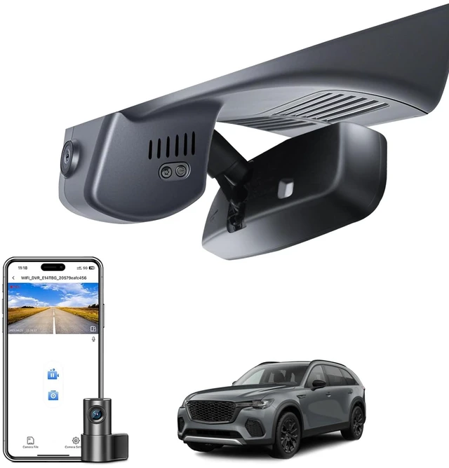 Main image of Mangoal Front 4K & Rear 1080p Dash Cam for Mazda CX-70 2025 2026