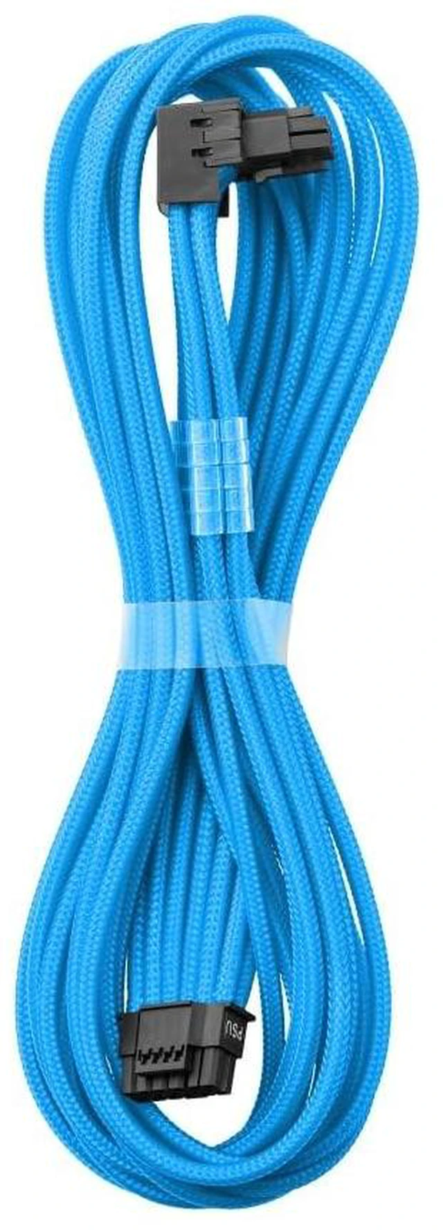 Main image of CableMod Pro ModMesh Universal 12V-2x6 PCIe Cable (Lt Blue, 16p-16p, 90B)