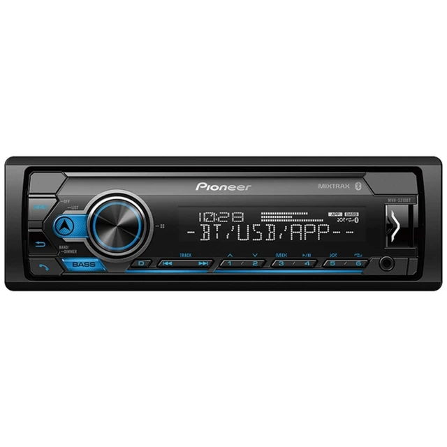 Alt view image 2 of 4 - Pioneer MVH-S310BT Single Din Built-In Bluetooth, MIXTRAX, USB, Auxiliary, Pandora, Spotify, iPhone, Android and Smart Sync App Compatibility Car Digital Media Receiver