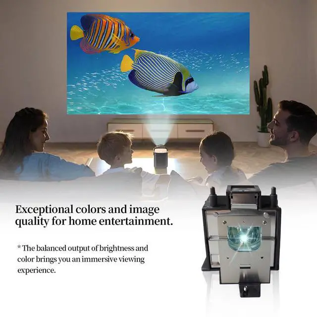 Alt view image 5 of 5 - SORNEICDR AN-D400LP/AH-42001 Replacement Projector Lamp Bulb Compatible with Sharp PG-D4010X PG-D45X3D PG-D3750W XG-D540XA PG-D40W3D/EIKI EIP-4200, EIP-D450 Projectors, with Housing