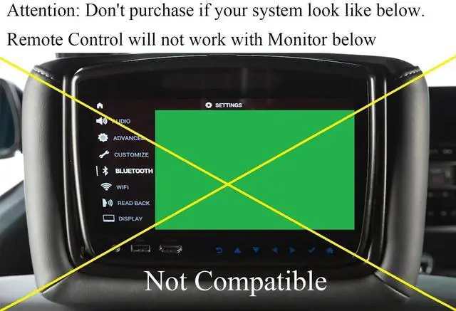 Alt view image 4 of 5 - Replacement Remote Control for Infiniti JX35 Rear Entertainment DVD 2013 2014 2015 2016 2017 2018 2019