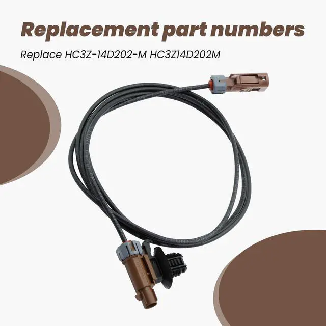 Alt view image 4 of 5 - ASTROSYNC Reverse Camera Cable Harness Assembly Fit for Ford F-250 F-350 Super Duty W/Towing System 2017 2018 2019 2020 2021 2022 Replace HC3Z-14D202-M HC3Z14D202M