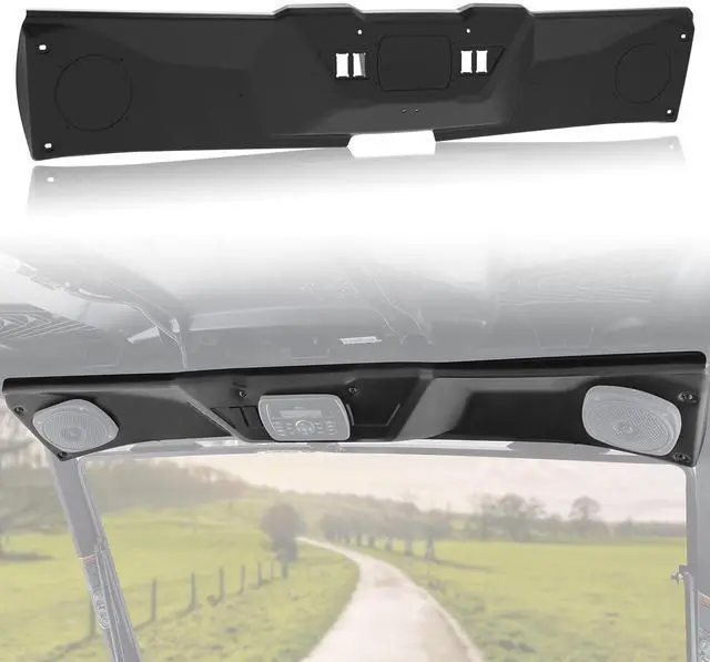 Main image of SAUTVS Defender Front Roof Liner, Front Overhead Roof Liner Speaker Pods System for Can-Am Defender/Max HD8 HD10 Accessories, Replace# 715003098(1PCS)