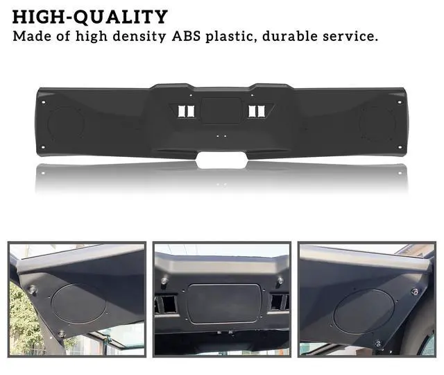 Alt view image 4 of 5 - SAUTVS Defender Front Roof Liner, Front Overhead Roof Liner Speaker Pods System for Can-Am Defender/Max HD8 HD10 Accessories, Replace# 715003098(1PCS)