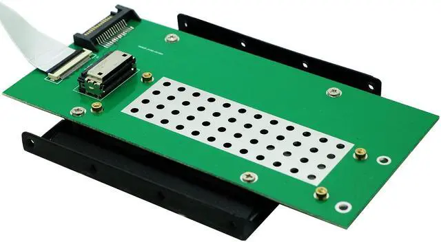 Alt view image 3 of 4 - Sintech M.2 Nvme M-Key Adapter Card,Compatible with Intel EDSFF E1.S 1U Short Ruler SSD