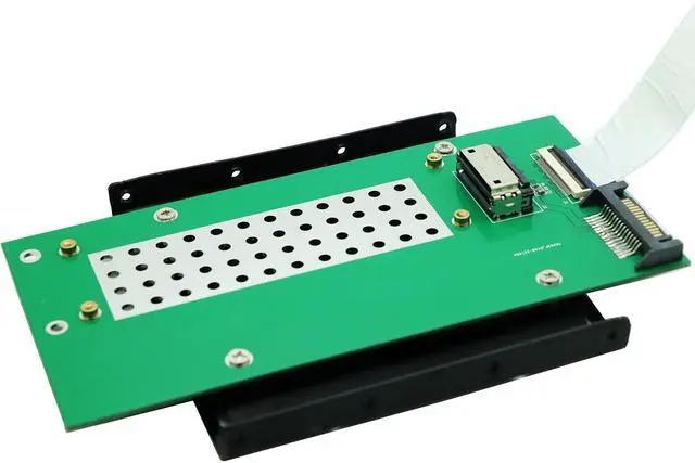 Alt view image 4 of 4 - Sintech M.2 Nvme M-Key Adapter Card,Compatible with Intel EDSFF E1.S 1U Short Ruler SSD