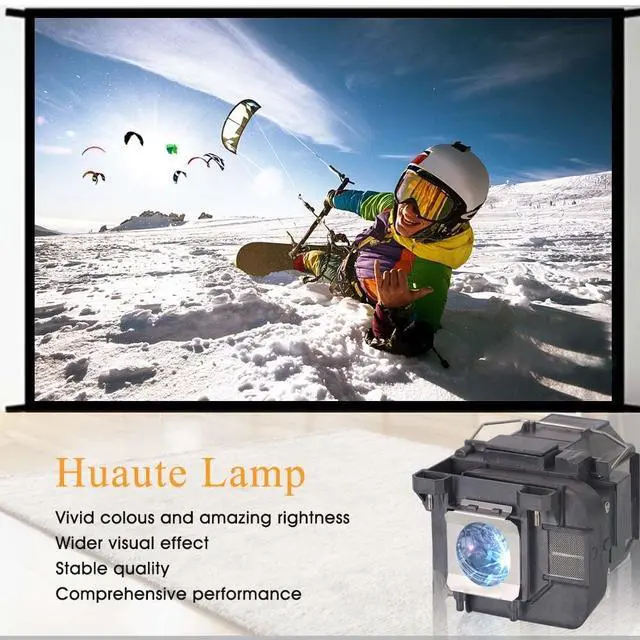Alt view image 5 of 5 - Huaute NP30LP Replacement Projector Lamp Bulb for NEC M323H M332XSG M333XS M352WS M353WS M402H M402X M403H M403W M403X M404H NP-M332XS