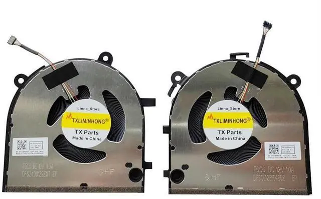 Main image of New Compatible CPU and GPU Cooling Fan for Lenovo IDEAPAD Pro 5 16IRH8 Pro 16 IRH8 APH8 5F10S14082 FQC5 FQC6 DFS2400129Z0T DFSCL12E16486Z DC12V 1.0A