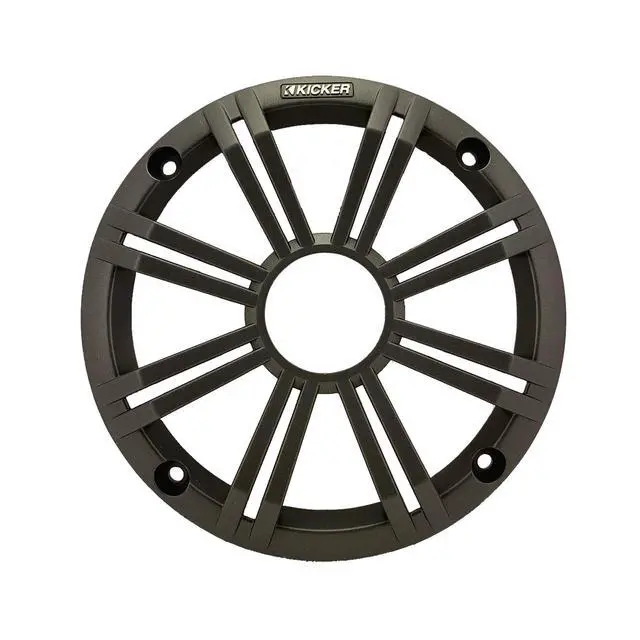 Alt view image 4 of 4 - 2 Pair (QTY 4) of Kicker 6.5" 2-Way 195 Watts Max Power Coaxial Marine Audio MultiColor LED Speakers with Charcoal Grilles, 20-Feet 16-Gauge Speaker Wire