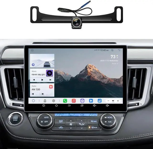Main image of 11.5''Car Radio for Toyota RAV4 Stereo 2013-2018 with Wireless CarPlay & Android Auto/Android 13 /5G WiFi/TouchScreen/FM/AM/4GB RAM + 64GB ROM