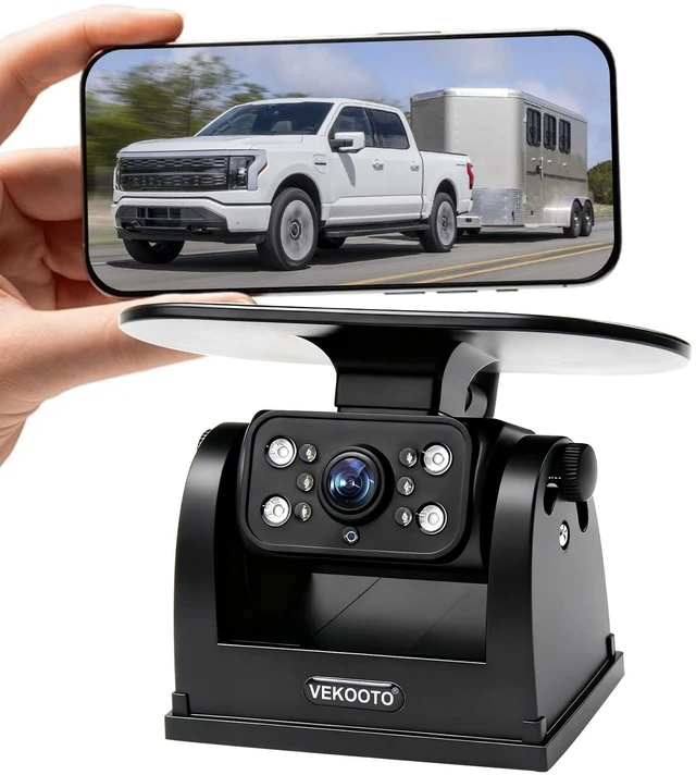 Main image of VEKOOTO MZ6 WiFi Magnetic Solar Backup Camera