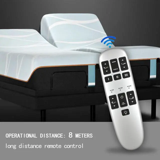 Alt view image 2 of 5 - RYQIF Replacement Remote Control for Oma Sleep Amerisleep Denver Adjustable Bed Base Jldk 28.09.07