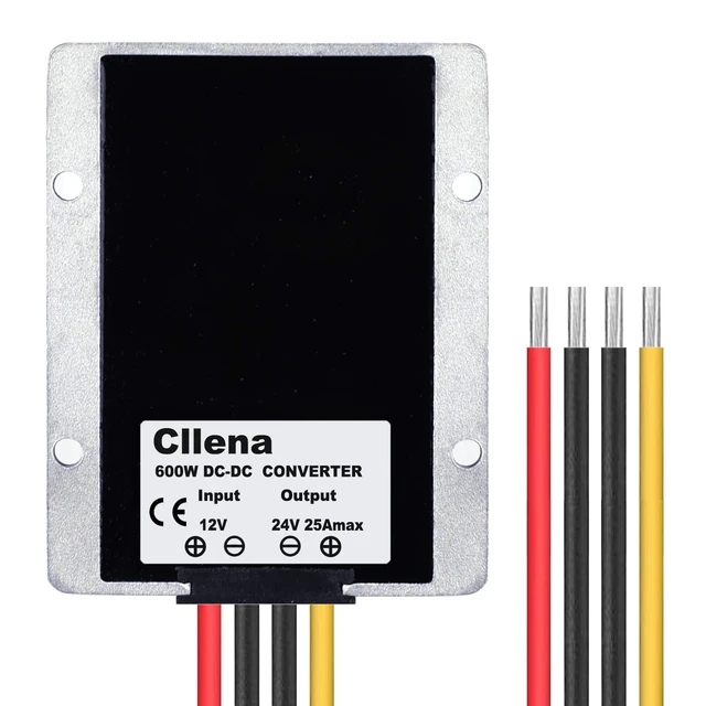 Alt view image 4 of 5 - Cllena DC/DC 12V to 24V Boost Converter 25A 600W Step Up Voltage Regulator Module Car Power Supply Voltage Transformer (Input 10V-16V)