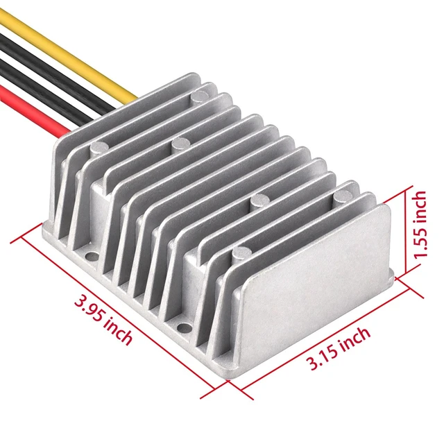 Alt view image 5 of 5 - Cllena DC/DC 12V to 24V Boost Converter 25A 600W Step Up Voltage Regulator Module Car Power Supply Voltage Transformer (Input 10V-16V)