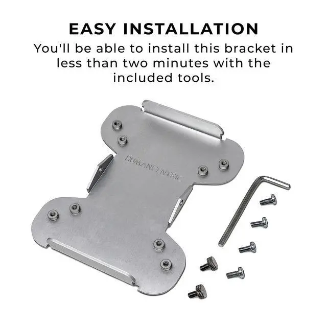 Alt view image 3 of 5 - HumanCentric VESA Mount Adapter Compatible with Apple Cinema Displays 20 inch and 23 inch Replaces Apple M9649G/A