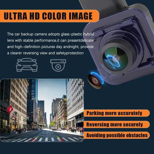 Alt view image 2 of 5 - Arokzn FL3T-19G490-AG Rear View Backup Camera Compatible with Ford F-150 2015-2019 Park Assist Camera Replaces # FL3Z-19G490-B FL3Z-19G490-D