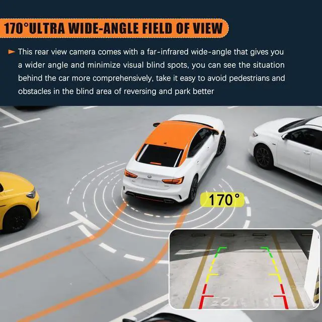 Alt view image 5 of 5 - Arokzn FL3T-19G490-AG Rear View Backup Camera Compatible with Ford F-150 2015-2019 Park Assist Camera Replaces # FL3Z-19G490-B FL3Z-19G490-D