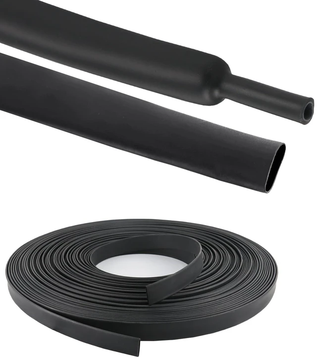 Main image of FOURUB 4:1 Adhesive Lined Heat Shrink Tubing Roll Protection Wiring Sheath Harnesses Waterproof Glue Insulated Dual Wall (5/8"-22ft)