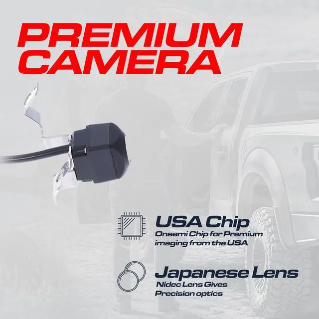 Alt view image 4 of 5 - Master Tailgaters Replacement for Kia Sorento w/o AVM, w/Navigation System (2016-2018) Rear View Backup Camera OE Part # 95760-C6110, 95760-C6100, 95760-C6111