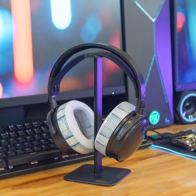Alt view image 3 of 5 - WC Freeze Maxwell - Cooling Gel Replacement Earpads for Audeze Maxwell Headphones by Wicked Cushions - Elevate Comfort, Durability, Thickness & Sound Isolation for Epic Gaming Sessions ^^ Ivory Tide