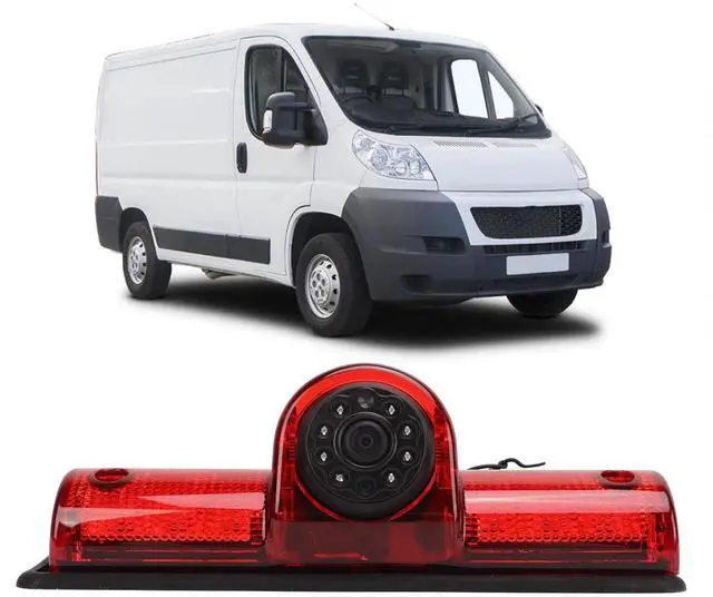 Alt view image 3 of 5 - Upgrade Your Vehicle with a Car Brake Light Camera - Tail Mount Backup Parking Reversing Stop Lamp Camera - DC12V - Universally Fit for Vehicles - Provide Rear View Assistance