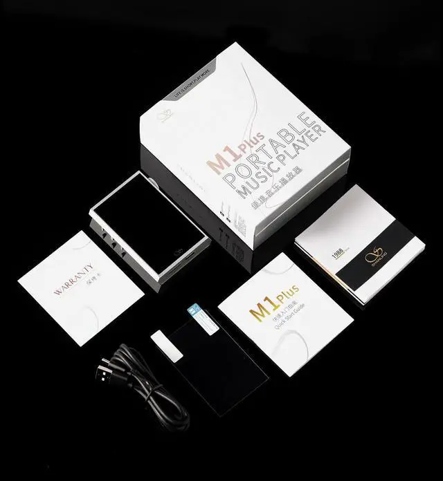 Alt view image 5 of 5 - SHANLING M1 Plus M1Plus Music Player Portable DAP with Bluetooth 5.2 LDAC/WiFi/DLNA/Airplay/Tidal Streaming, 3.2inch Mini Lossless DSD Hi-Res Compatible with 2TB Micro SD (Black)