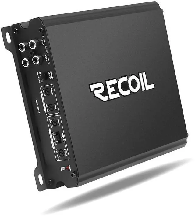 Main image of Recoil DI550.4 Full-Range Class-D 4-Channel Car Audio Amplifier, 1,040 Watts Max Power, 2-4 Ohm Stable, Mosfet Power Supply, Bridgeable