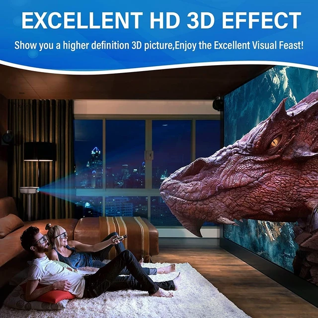 Alt view image 3 of 5 - RF 3D Glasses, Active Shutter RF 3D Glasses Rechargeable Suitable for RF 3D TV Projectors, RF 3D Eyewear for Sony Epson Toshiba Sharp, Compatible with TDG-BT500A, SSG-5100GB, AN3DG40