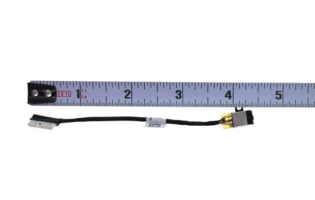 Alt view image 5 of 5 - PHONSUN 5 x DC Power Jack Cable Charging Port Socket Plug for DELL Inspiron 15-5570 5575 P75F 17-5770 5775 P35E P35E001 P/N: DC301011B00 CN: 02K7X2 2K7X2 BAL70_DC_Cable