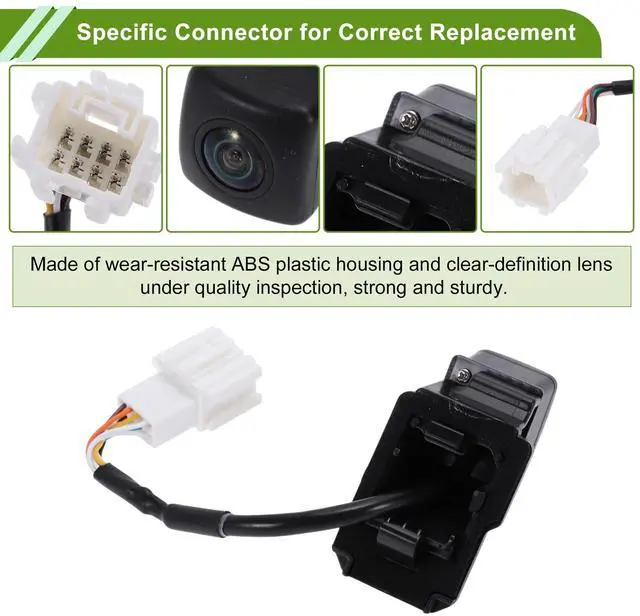 Alt view image 4 of 5 - FUELHOOD Car Park Assist Camera Rear View Backup Reverse Camera for Honda HR-V 2018 No.39530-T7A-A01/39530T7AA01/39530T7AA010M1