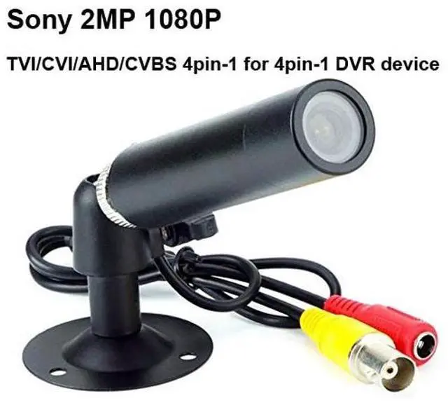 Alt view image 2 of 5 - CNDST HD 1080P 1/2.8 inch Low Lux 2MP Starlight 0.0001Lux 4-in-1 TVI/CVI/AHD/960H CVBS CCTV Surveillance Weatherproof Mini Bullet Security Camera, for 1080P 4-in-1 TVI/AHD/CVI/CVBS/960H DVR, f3.6mm