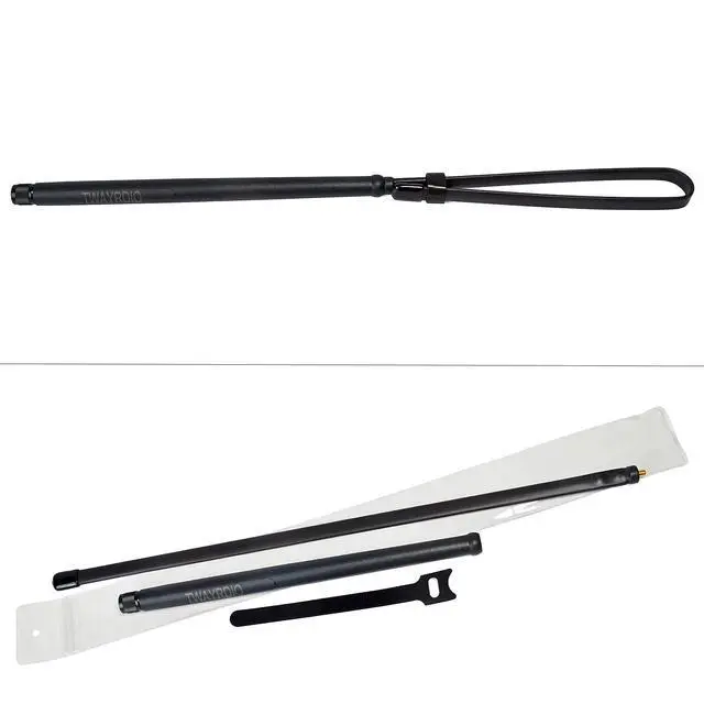 Alt view image 3 of 5 - TWAYRDIO 27MHz CB Radio Antenna for President Randy FCC Handheld CB Radio, 26inches Replacement Foldable Tactical Antenna with TNC Connector Compatible with President Randy II and Randy III