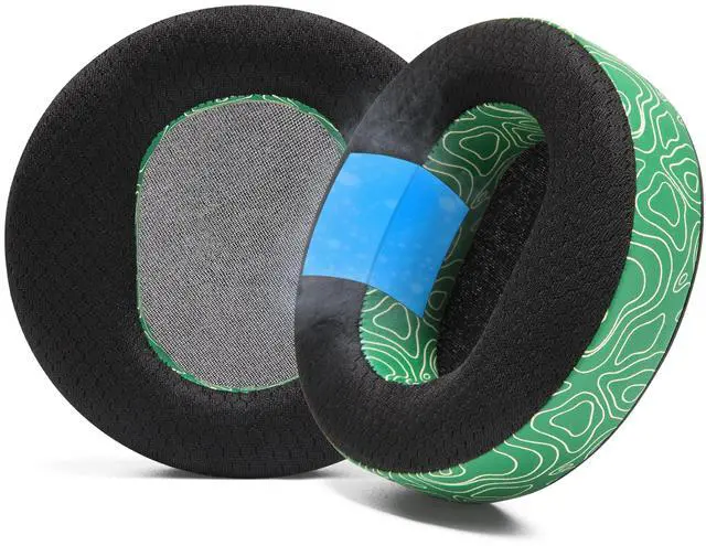 Main image of WC Freeze Maxwell - Cooling Gel Replacement Earpads for Audeze Maxwell Headphones by Wicked Cushions - Elevate Comfort, Durability, Thickness & Sound Isolation for Epic Gaming Sessions ^^ Emerald Tide