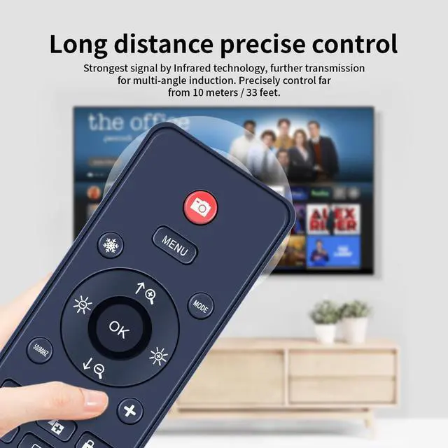 Alt view image 5 of 5 - RETROSUN Replacement Remote Control Compatible with Andonstar 10.1 Inch LCD Digital Microscope AD210 AD210S-Pro
