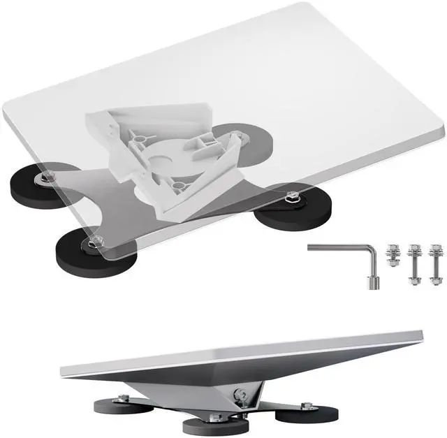 Main image of EAZUSE 2025 Starlink Mini Mount Magnetic Car Mount, Starlink Mini Magnetic Roof Mount for Truck, Boat, Car Roof,Vehicle, RV Mounting Kit,Quick Release,Sleek and Campact Stainless Steel Base