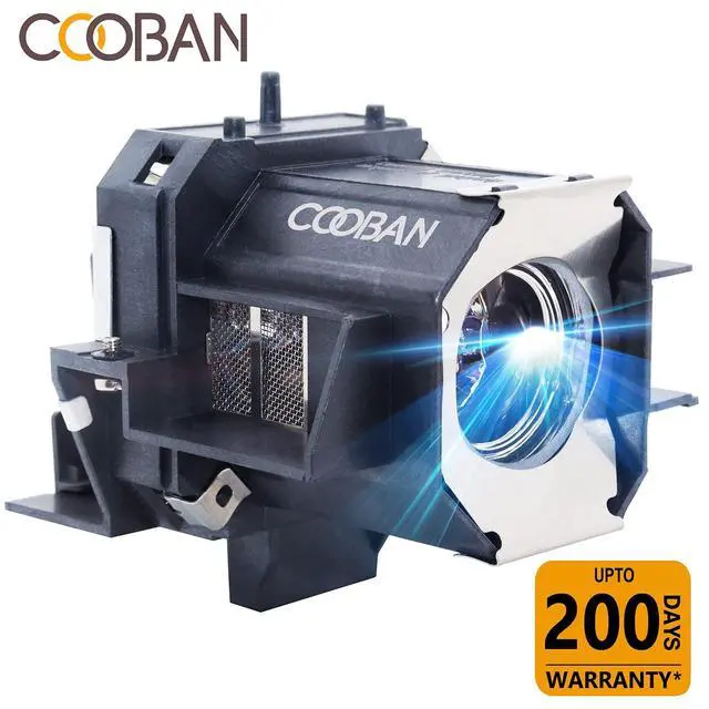 Alt view image 2 of 5 - COOBAN ELPLP39 /V13H010L39 Replacement Projector Lamp Bulb with Housing for Epson EMP-TW1000 EMP-TW2000 EMP-TW700 TW980, PowerLite Home Cinema 1080 1080UB 720, PowerLite HC 1080UB 1080 720 Projector