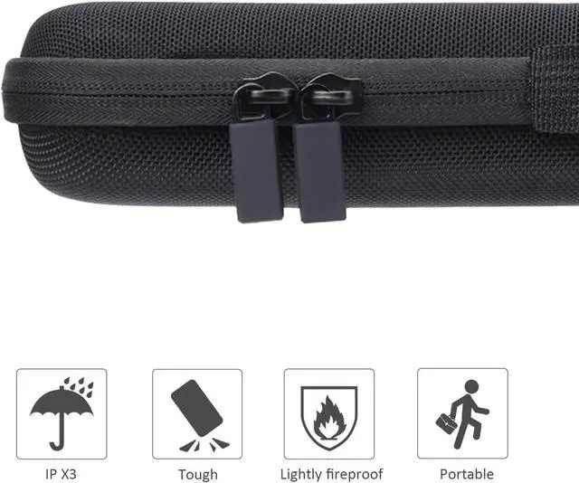 Alt view image 5 of 5 - co2CREA Hard Case Replacement for Logitech Signature K650 Comfort Full-Size Wireless Keyboard (Graphite Case)