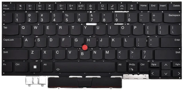 Main image of Replacement Keyboard Compatible with Lenovo ThinkPad X1 Carbon Gen 10th 2022 Type 21CB 21CC, Thinkpad X1 Carbon Gen 11th 2023 Laptop Type 21HM 21HN with Backlit US Layout P/N: 5M11K07681
