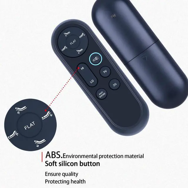 Alt view image 5 of 5 - HZIME New Replacement Remote Control Compatible for Boyd Sleep Full Body Incline Adjustable Bed NB803INC1QN