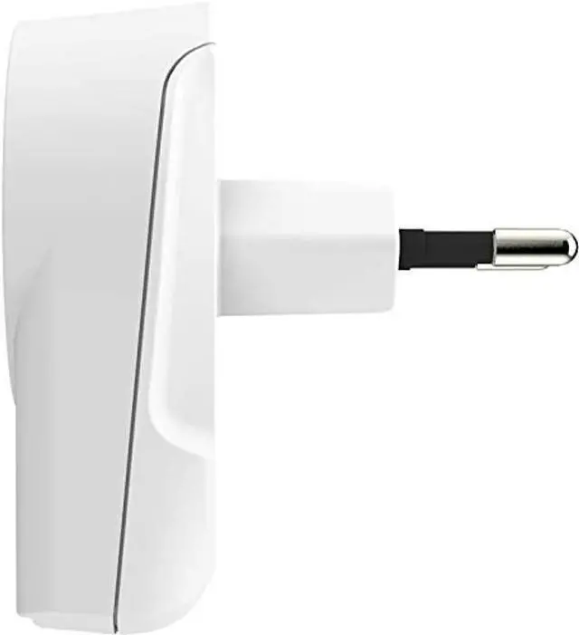 Alt view image 3 of 5 - SKROSS - European 2 Pin Charger with 2 USB 2.4 A Ports for Charging 2 Phones or Tablets - Perfect for Charging Your Devices While in Europe
