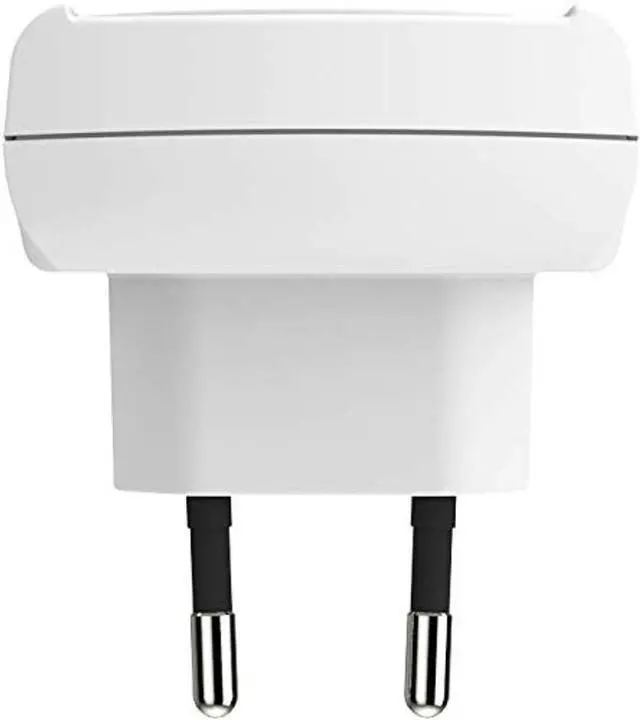 Alt view image 5 of 5 - SKROSS - European 2 Pin Charger with 2 USB 2.4 A Ports for Charging 2 Phones or Tablets - Perfect for Charging Your Devices While in Europe