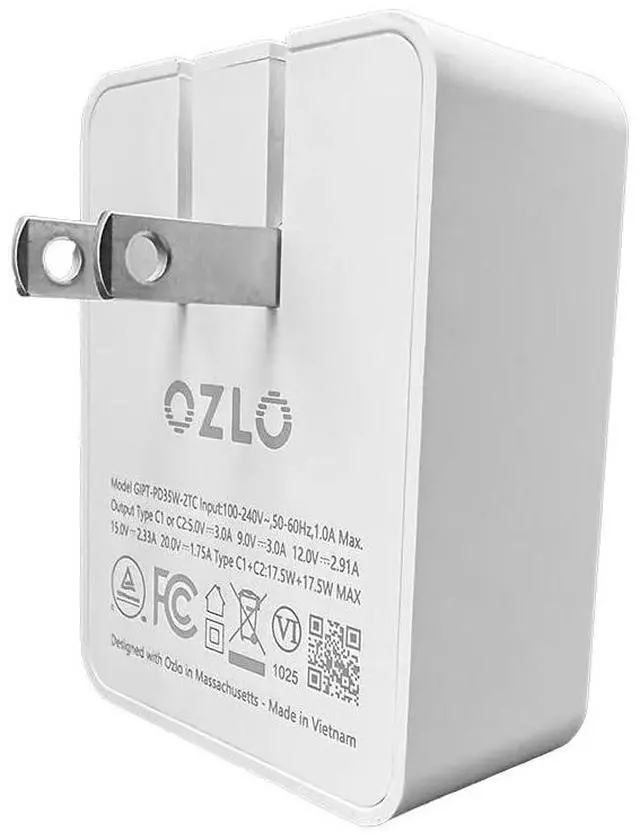 Alt view image 4 of 4 - Ozlo USB-C Charging Block