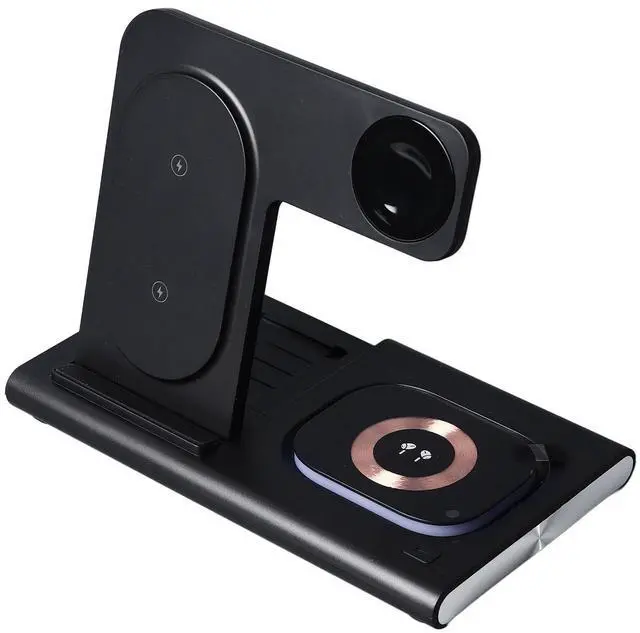 Alt view image 2 of 5 - ciciglow Wireless Charging Station 25W Quick 3 in 1 Charger Station for Home Office Decor Plastic Material (#1)